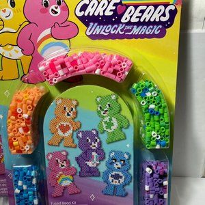 Perler Fused Bead Craft Kit ~ Care Bears Unlock The Magic Beads + Pegboards